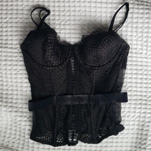 Black Victoria Secret Corset